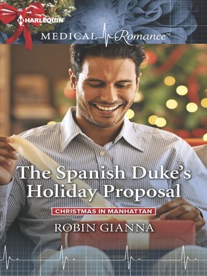 cover image of The Spanish Duke's Holiday Proposal